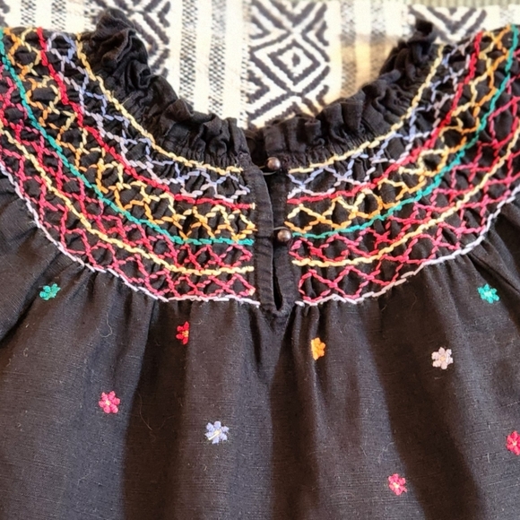Gorgeous embroidered dress Sezane - Picture 10 of 16